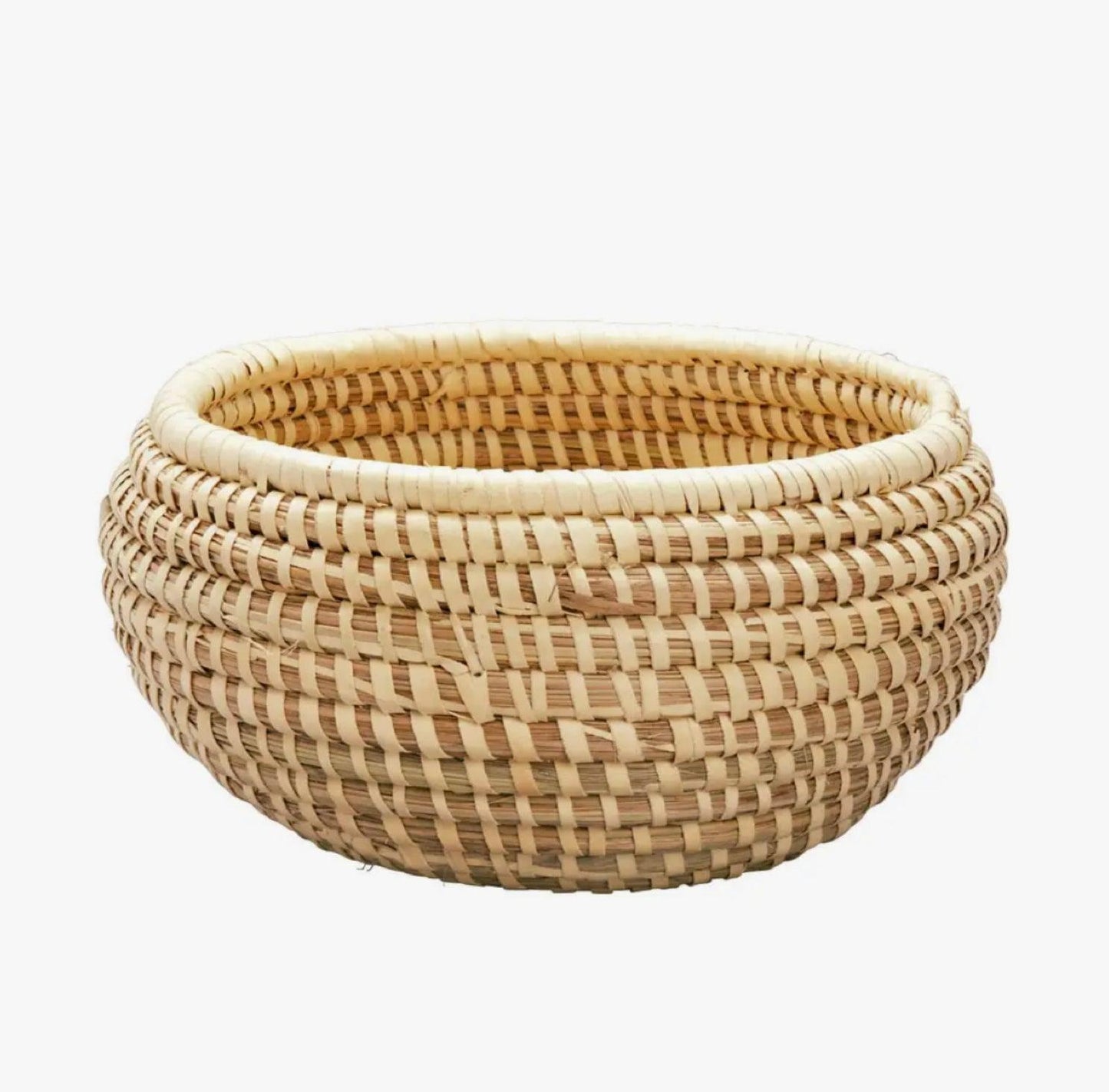 Handwoven Grass Bread Bowl