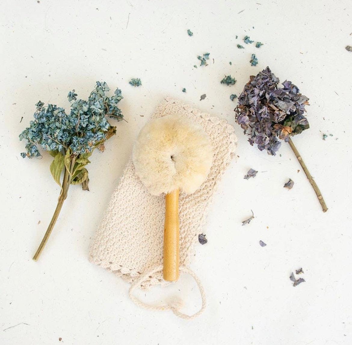 Jute Dry Face Brush