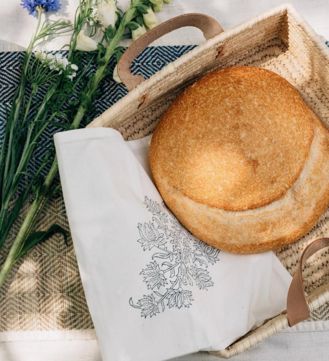 Handwoven Square Grass Basket