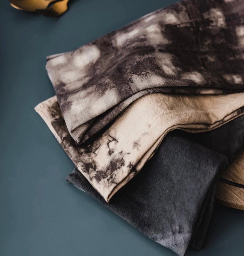 Hand Dyed Tea Towels