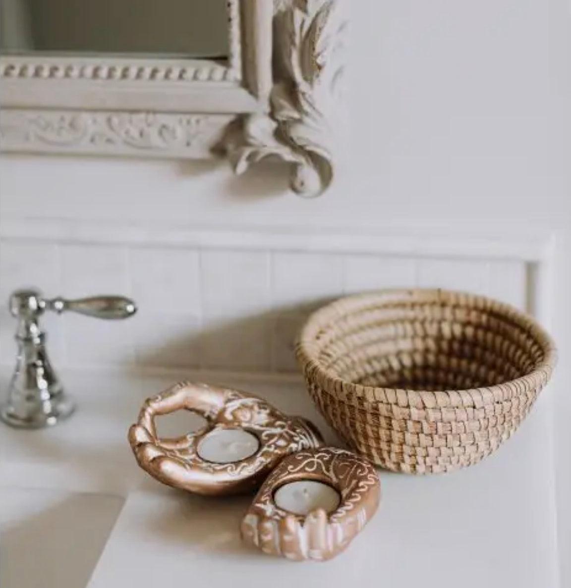 Handwoven Grass Catchall