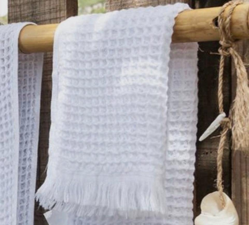 Waffle Weave Hand Towels