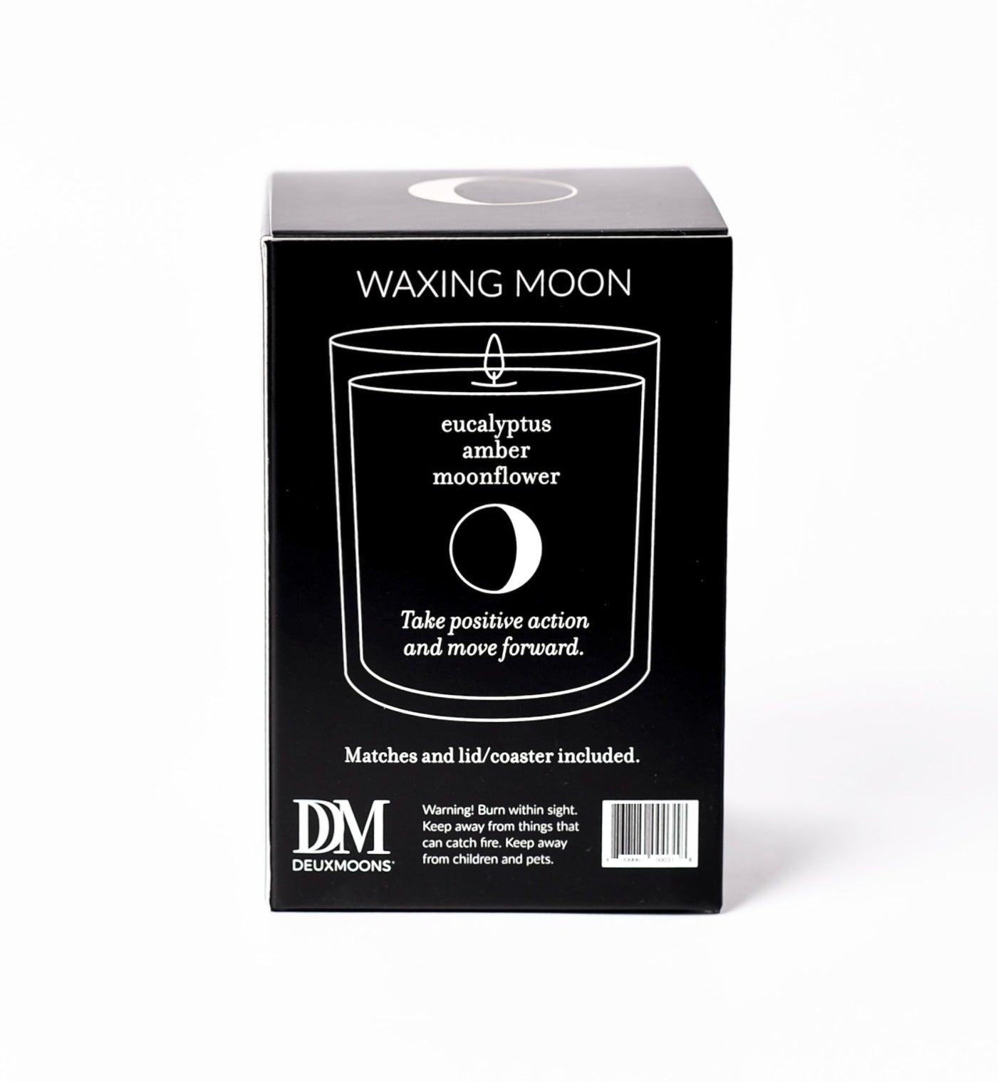 Deuxmoons Waxing Moon Candle