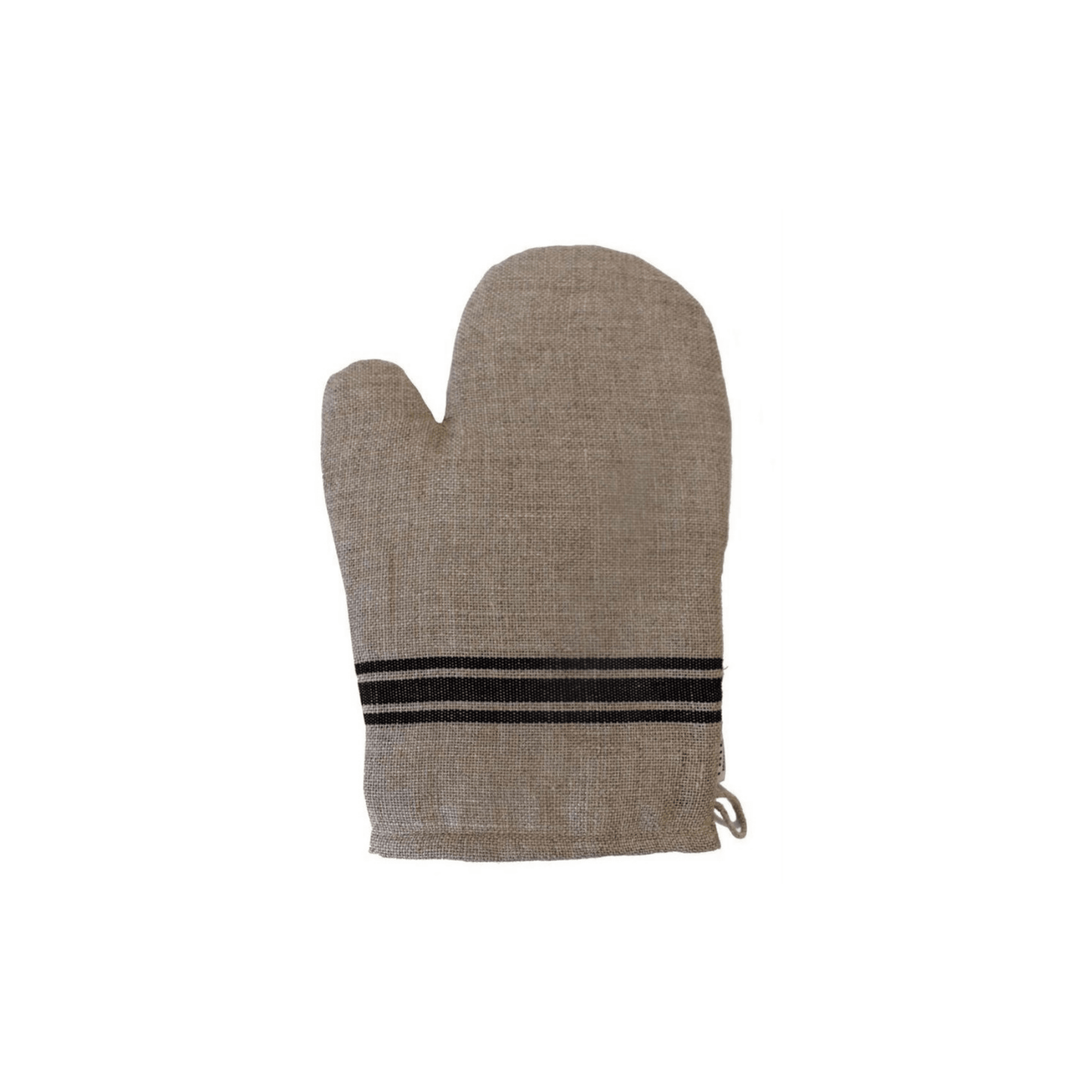 Thieffry black monogramme oven mitt