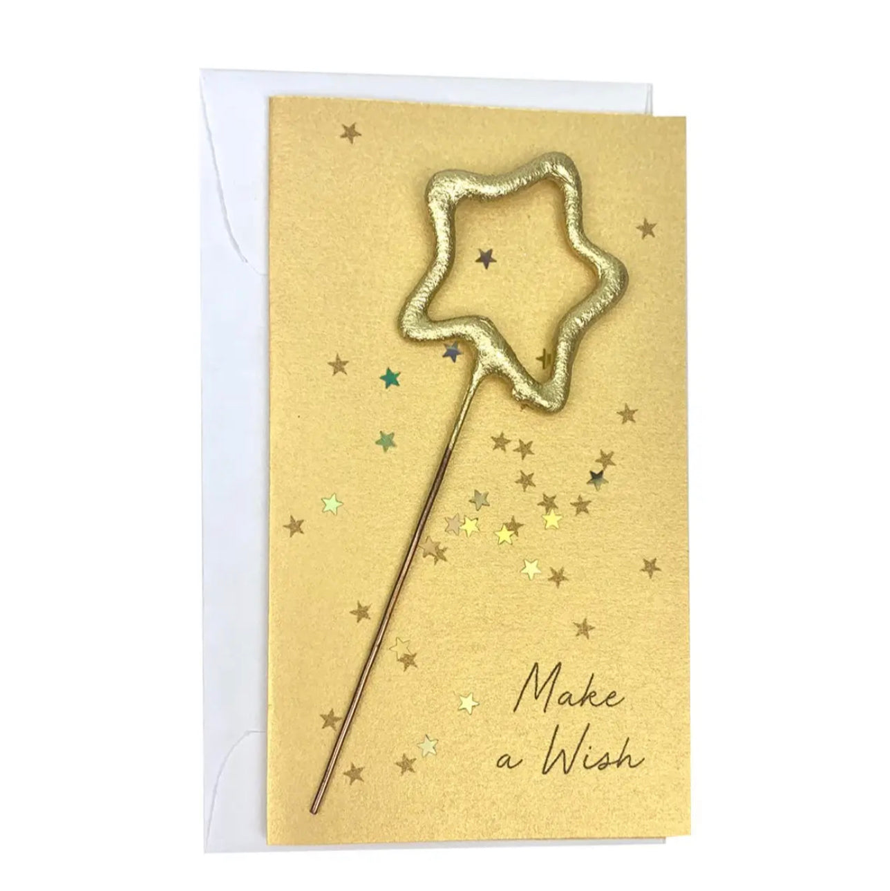 Mini Sparkler Wand Birthday Card