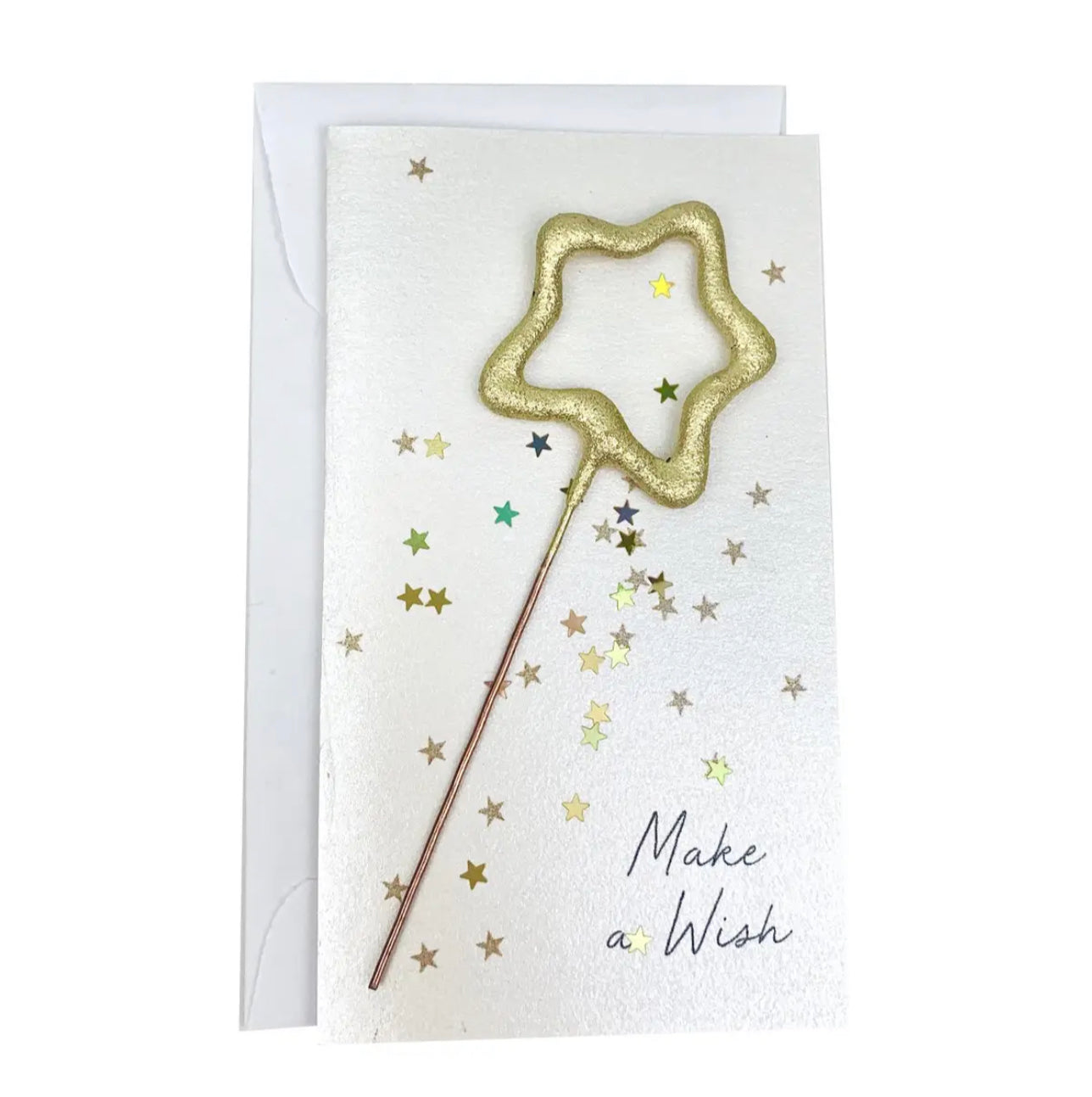 Mini Sparkler Wand Birthday Card