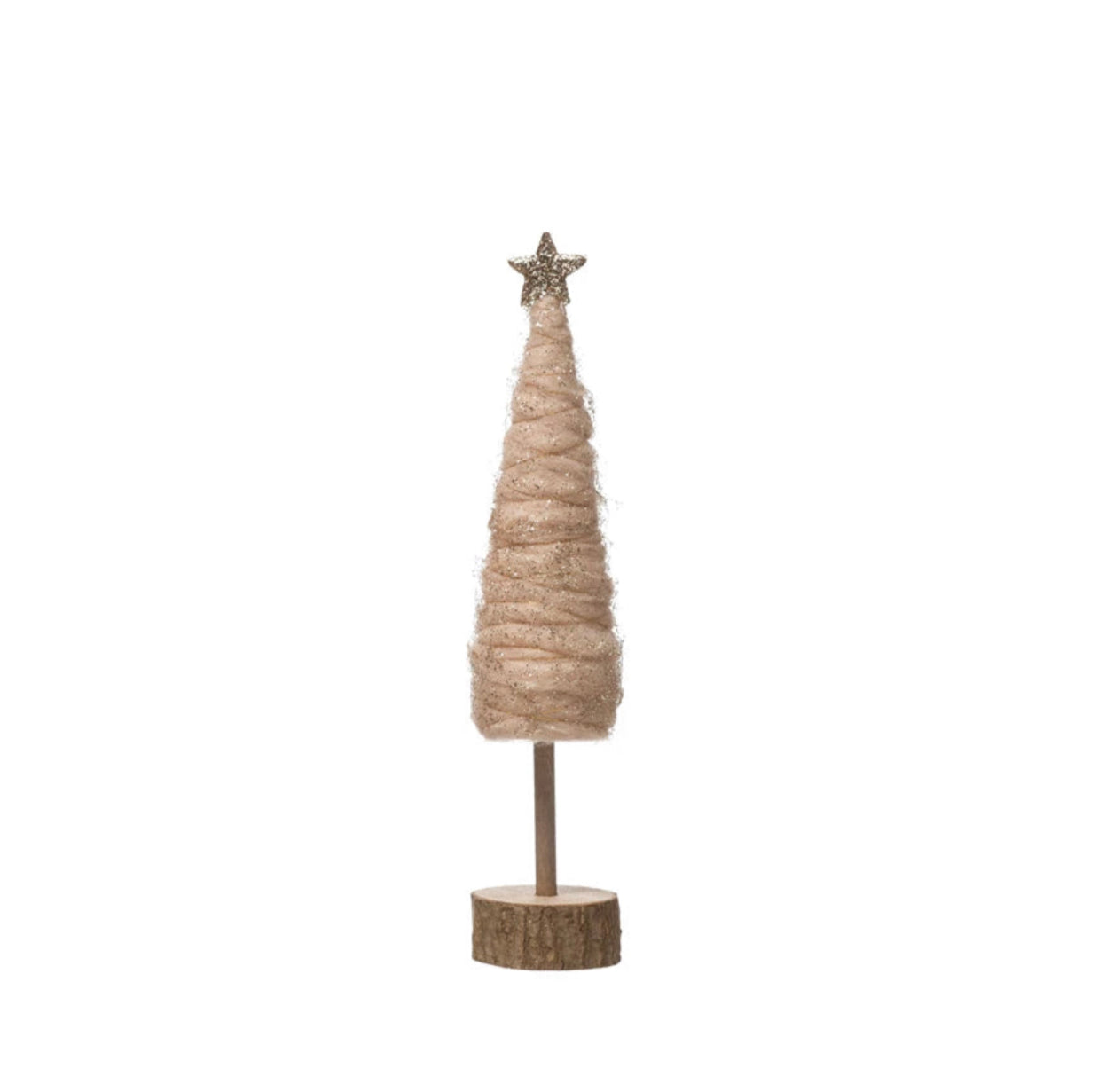 Glitter Wooly Holiday Tree