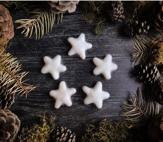 Eco Friendly Wool Stars