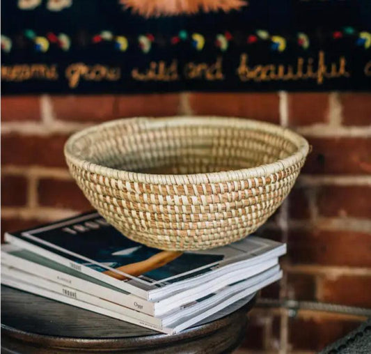 Handwoven Grass Bowl