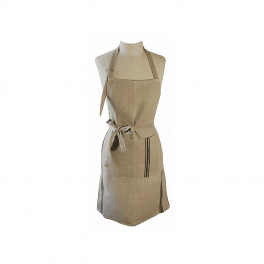 Thieffry black monogramme apron 